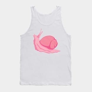 Pink Snail Tank Top